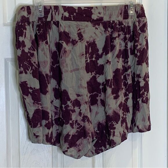 TORRID Wrap Skort - Textured Heather Tie Dye Grey Size 2/Size 2X - Picture 13 of 13